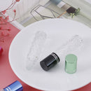 10ML Clear Glass Roll On Bottles Empty Essential Oil Perfume Lip Balms BottlesOZ