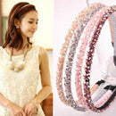 Women Girl Metal Crystal Hairband Headband Beautiful Jewelry HeadwearHair BandJR