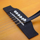1pc Guitar Capo Key Clamp with Bridge Pin Remover for Guitar Ukulele Parts