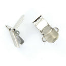20 Metal Paci Pacifier Suspender Clips  Webbing Hook Ribbon Craft 20mm