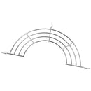 Stainless Steel Semi-circular Oil Drain Rack Home Baking Cooking Oil Drip Filter