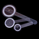 3X/set 6/8/12inch 360 degree protractor angle medical ruler spinal goniometer LJ