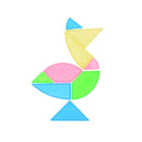 Plastic Jigsaw Puzzle Improved Version 9PCS Board Kids Educational Gift Toys ME