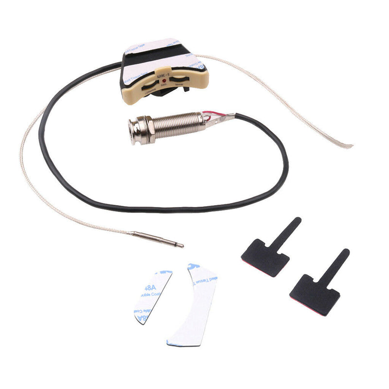 Durable Ukulele Piezo Pickup 4 String Guitar Parts for Recording Equipment