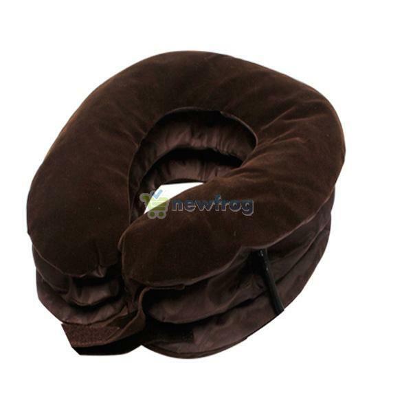 Cervical Neck Traction Device Shoulder Headache Relax Brace Support Pillow Hot