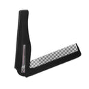 2pcs Travel Men Women Folding Pocket Clip Hair Comb Beard Moustache Portable New