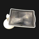 3x magnifier Handheld Page Magnifier Brighter Viewer LED magnifying glass m O5G9