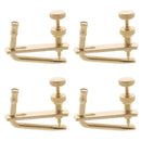 4x Golden Violin String Adjuster for 1/4 Size Fiddle Accessory
