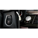Auto Car Start Stop Engine Button Switch Cover Golden For BMW 1 2 3 4 Series