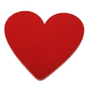 10PACK Heart Love Wood Slices Wooden Pieces for DIY Wedding Table Decor 48mm
