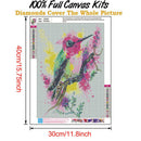 5D Bird DIY Full Round Diamond Painting Home Decor Art Cross Stitch (B1063) A