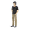 1:64 Figures Diorama Repair Factory Middle-aged Uncle Both hands in pocket