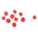 20PCS 10 Sided Dice D10 Polyhedral Dice for  Dices RPG