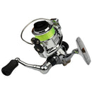 Mini 100 Pocket Spinning Fishing Reel Fishing Tackle Small Spinning Reel 4.