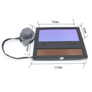 DIN9-DIN13 LCD Solar Auto Darkening Welding Helmet Goggles Lens UV Filter