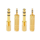 Headphone Adapter 6.35 mm (1/ 4 Inch) Male to 3.5 mm Female Stereo Adapter  A8W3