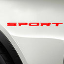 4x Racing SPORT Car Rims Wheel Reflective Vinyl Decor Stickers Graphic Decals