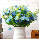 Artificial Gerbera Daisy Flower Decor Wall Bridal Bouquet Flores Daisy Top J4A1
