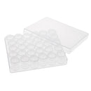 30 Grids Jewelry Beads Sewing Pills Storage Containers Clear Plastic Box Jar