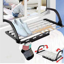 Small Clothes Drying Rack with Clips for Drying Socks,Retractable Stainless