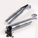 Loose Filter Strainer Leaf Stainless Steel Tea Infuser Herbs Spice Pipe Shape,