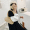 Animal Pattern Underarm Bag Women Mini Plush Shoulder Handbags Purse (3)