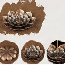 Alloy Incense Burner Stick Holder Plate Burner Plate Buddhism Coil LotusCenserOZ