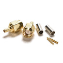 1X Universal Connector SMA male plug crimp RG174 RG316 LMR100 cable straight TO