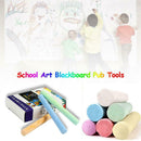 12 PCS/Lot Chalk Pens Drawing Chalks For School Blackboard 6 Colors Stationary