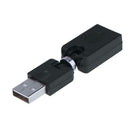 360 Degree Rotary Knob USB2.0 Male to USB2.0 Female Converter Adapter