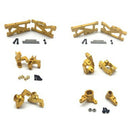 6x Golden 14th RC Car Truck Parts Set Kit Fit for WLtoys 144001 RC Models