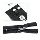 84Pcs Replacement Zipper Zip Repair Fixer Kit Metal Head Install Pliers Ho GYV