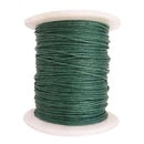 8 Rolls of 80 Meters Waxed Cotton Cord String for DIY Jewelry Making 1mm