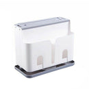 Plastic Storage Holders Drainer Knives Racks Spoons Shelf Forks Kitchen Cho P8X7