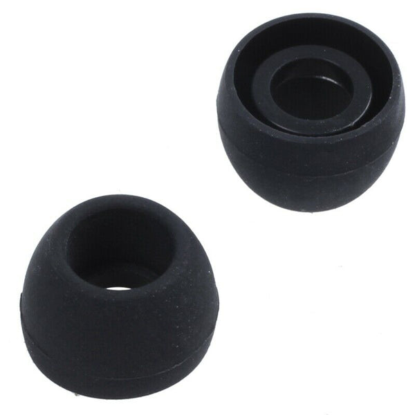 50 pieces Black Auriculare Replacement Padded Headgear Silicone Earphone Co M1H8