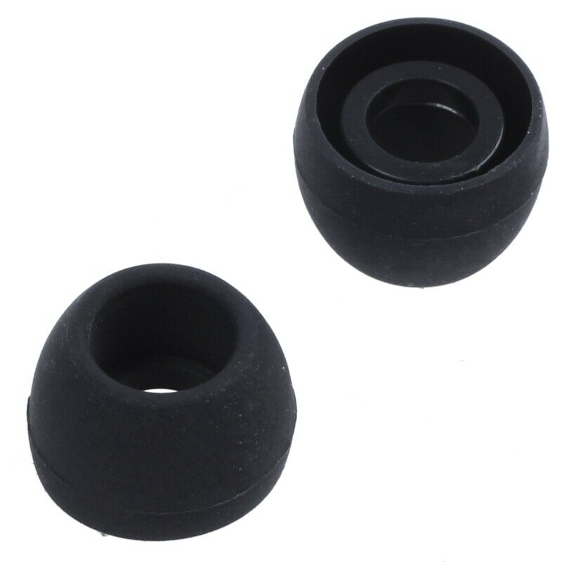 50 pieces Black Auriculare Replacement Padded Headgear Silicone Earphone Co M1H8