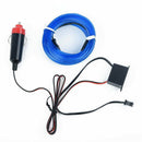 5M Blue LED Car Auto Interior Decor Atmosphere Wire Cold Light Strip Lamp 12V AU