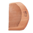 5.8" Long Eco Friendly Wooden Color Natural Wood Hair Comb N3A8