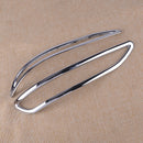 2pcs ABS Chrome Rear Fog Light Lamp Frame Cover Fit For Chevrolet Equinox 18-19