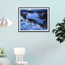 5D DIY Full Drill Diamond Painting Animals Cross Stitch Kit Wall Art (W286)