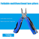 Portable Folding Fishing Pliers Scissors Line Cutter Fishing Hook Removal