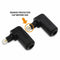 2-Pack Right Angle Toslink Adapter (Toslink Extension) Male to Female D7P4
