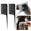 2pcs ABS Plastic Weave Highlighting Foiling Hair Comb Salon Hair Combs Tool