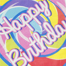 mini Lollipop Foil Balloons Baby Shower Party Happy Birthday Printed Decor-3C