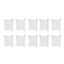 10Pcs 30x45cm Sublimation Blank Polyester Lawn Garden Flags Parade Banners qwe