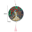 DIY Diamond Painting Tassel Peafowl Wall Picture Cross Stitch Embroidery