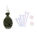 Golf Tee Holder with Tees Ball Maker Plastic Accessory Ellipse Shape