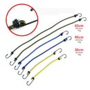 6 Pcs Bungee Cord Tie Down Straps Assortment Elastic Heavy Duty Pull Ropes for