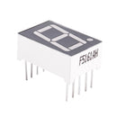 10 Pcs Common Cathode 10-Pin 1 Bit 7 Segment 0.56" Red LED Display Digital  F7O1