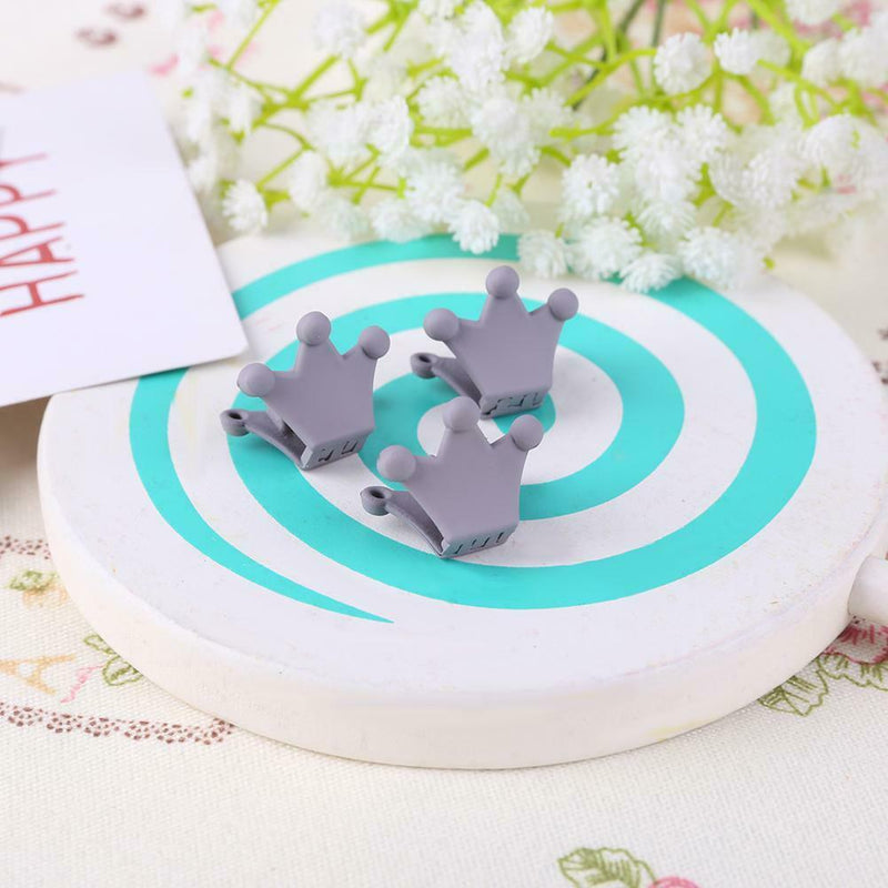 10pcs Crown Hair Clips Children Girls Claw Barrettes Mini Jaw Hairpin (05) A